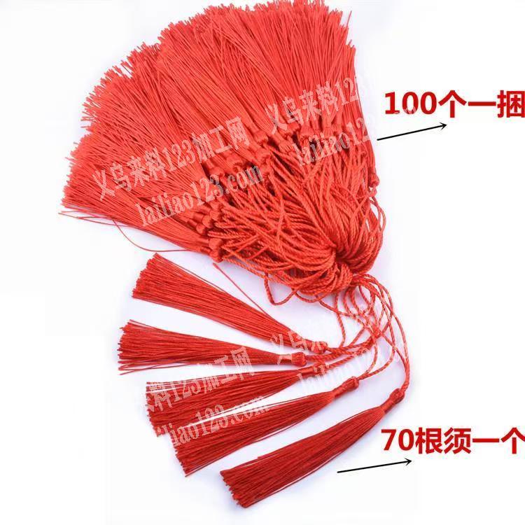 绑流苏的手工活外发加工，如图，寻找会做的