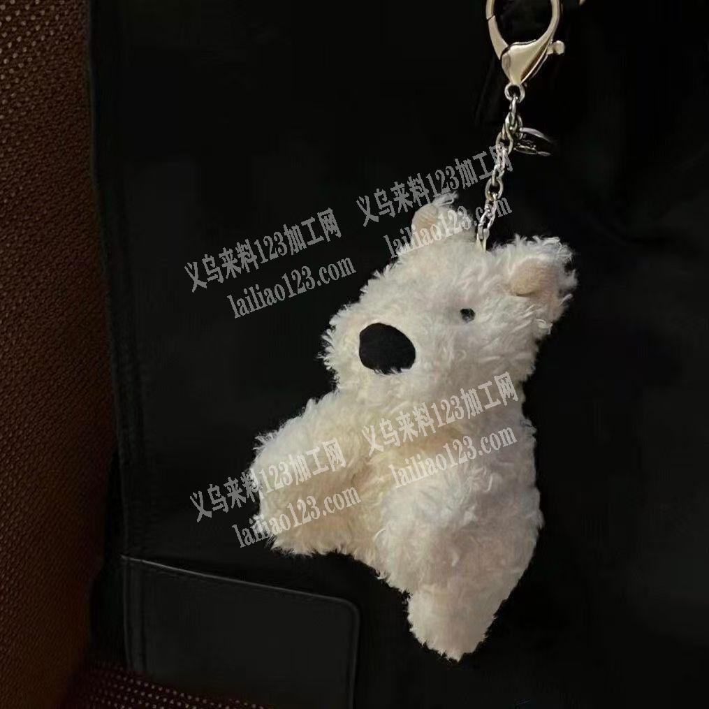 毛绒小狗挂件订单，附图片，寻找工厂，请联