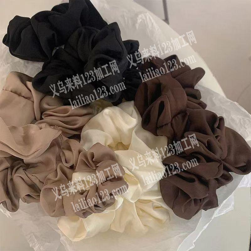 大量布艺发圈订单，如图，寻找专业做布艺发