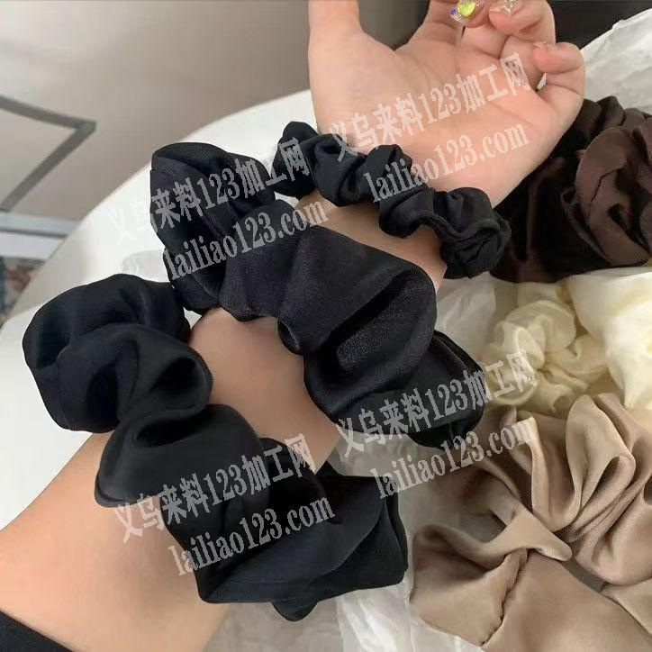 大量布艺发圈订单，如图，寻找专业做布艺发