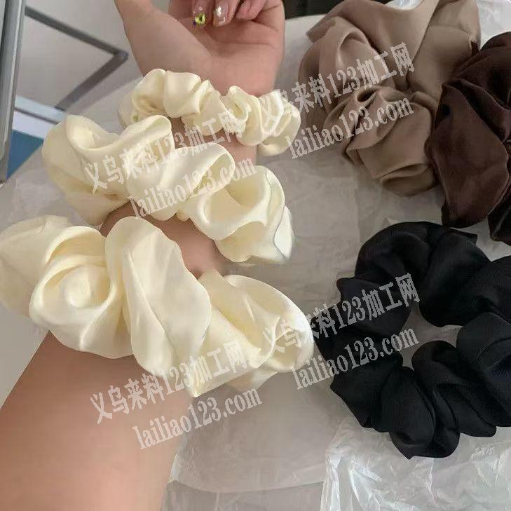 大量布艺发圈订单，如图，寻找专业做布艺发