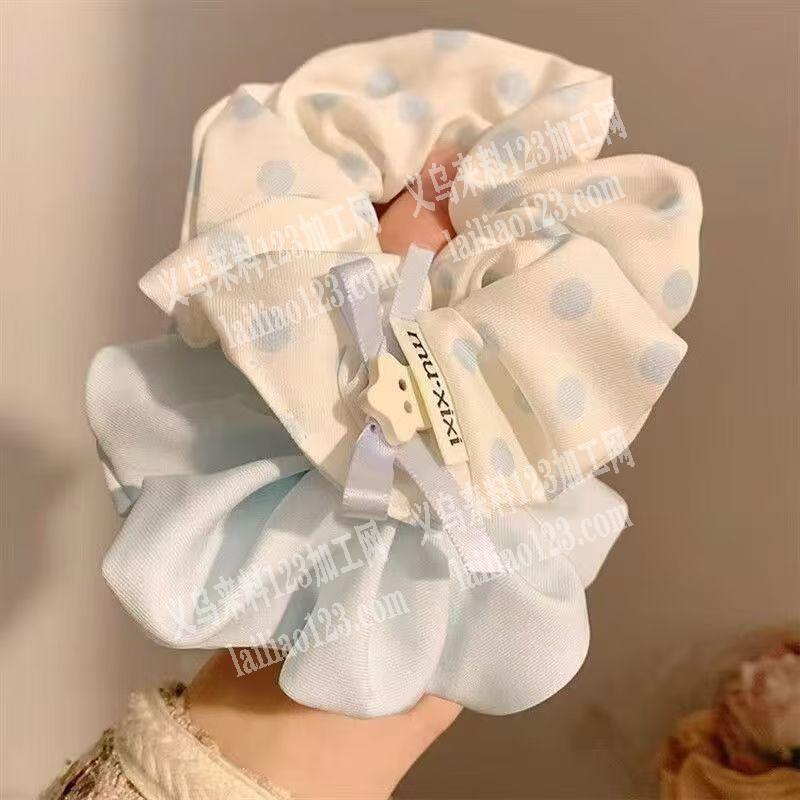 寻找专业做布艺发圈的工厂合作，有订单，请