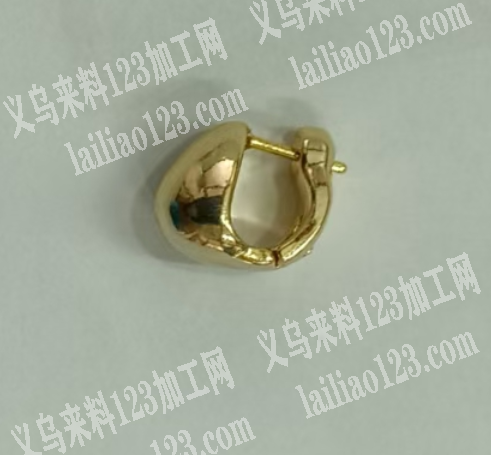 如图铜饰品订单外发。耳扣订单，如图，铸铜