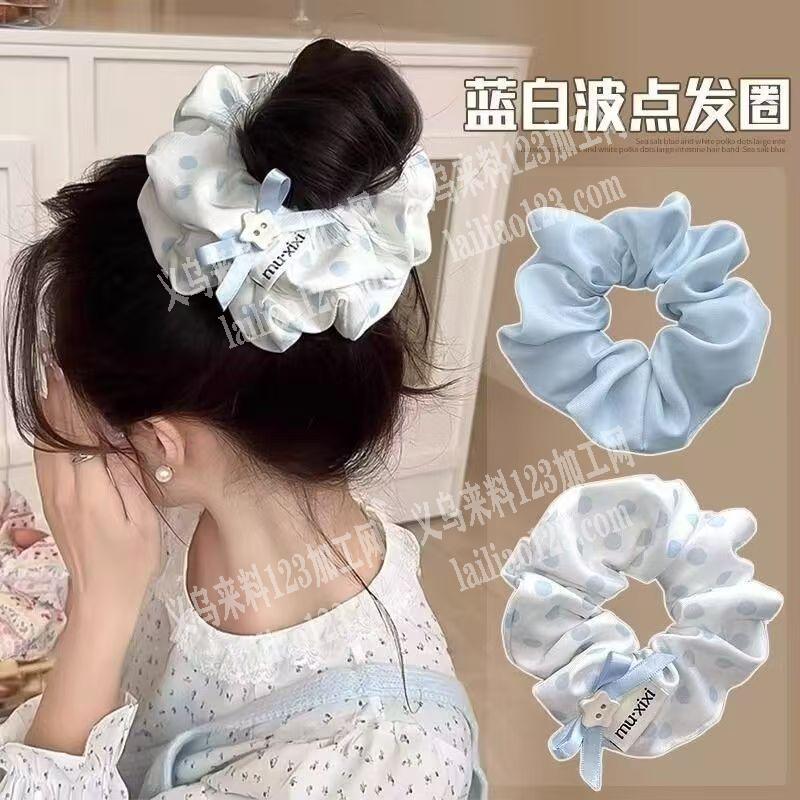 长期有。布艺发圈订单，如图，寻找专业做布