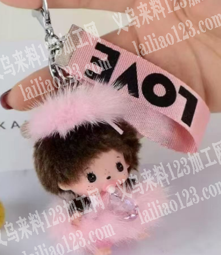 蒙奇奇毛绒玩具订单，如图，寻找厂家，请联