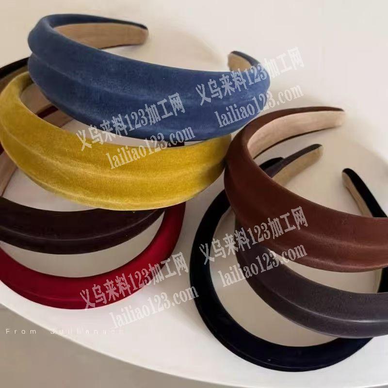 布艺发箍订单，如图，寻找专业做这个布艺发