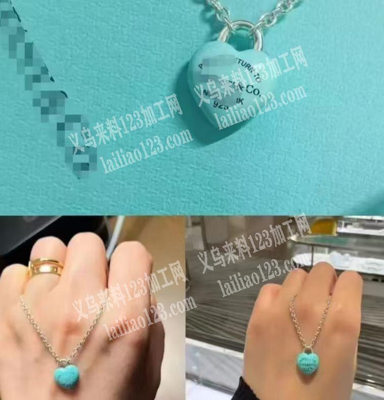 纯银项链成品订单，如图，这样的项链成品订