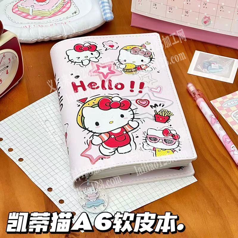 笔记本。本子订单。如图。卡通款式的本子。