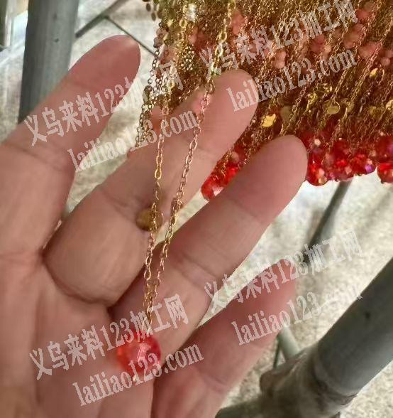 处理，如图，大量不锈钢手工项链，寻找厂家
