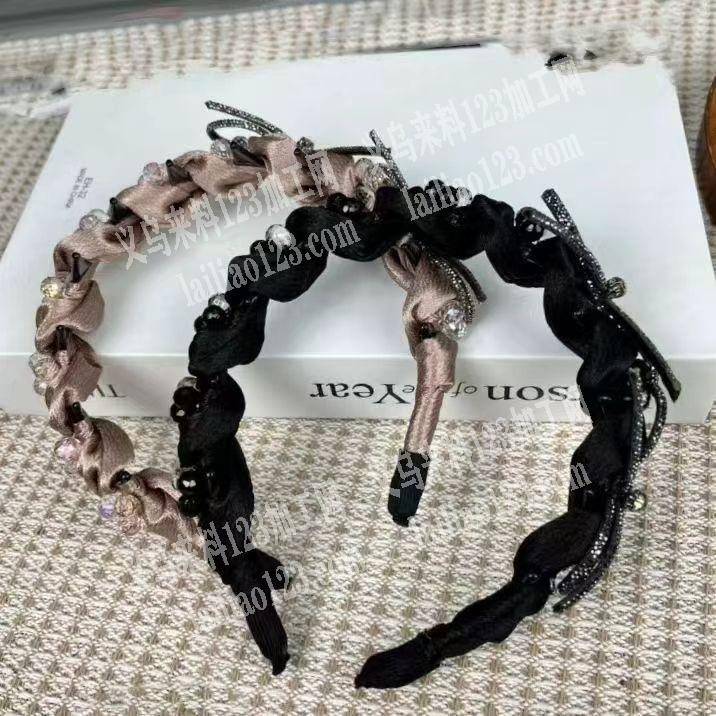 手工绕发箍的成品订单，寻找专业做手工绕发