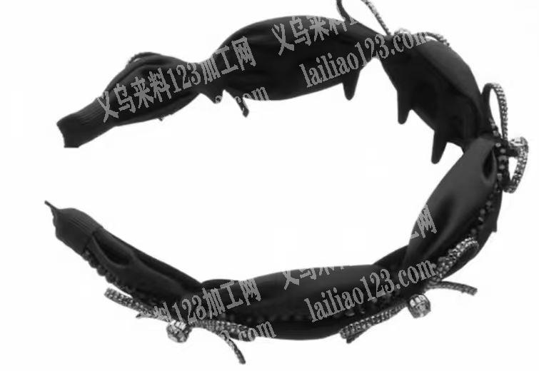 手工绕发箍的成品订单，寻找专业做手工绕发