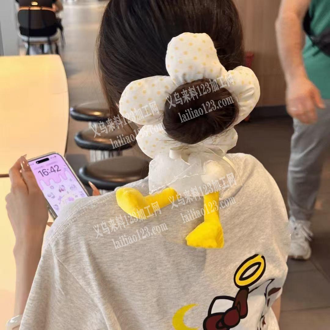 这个布艺发圈米奇充棉的发圈订单，寻找专业