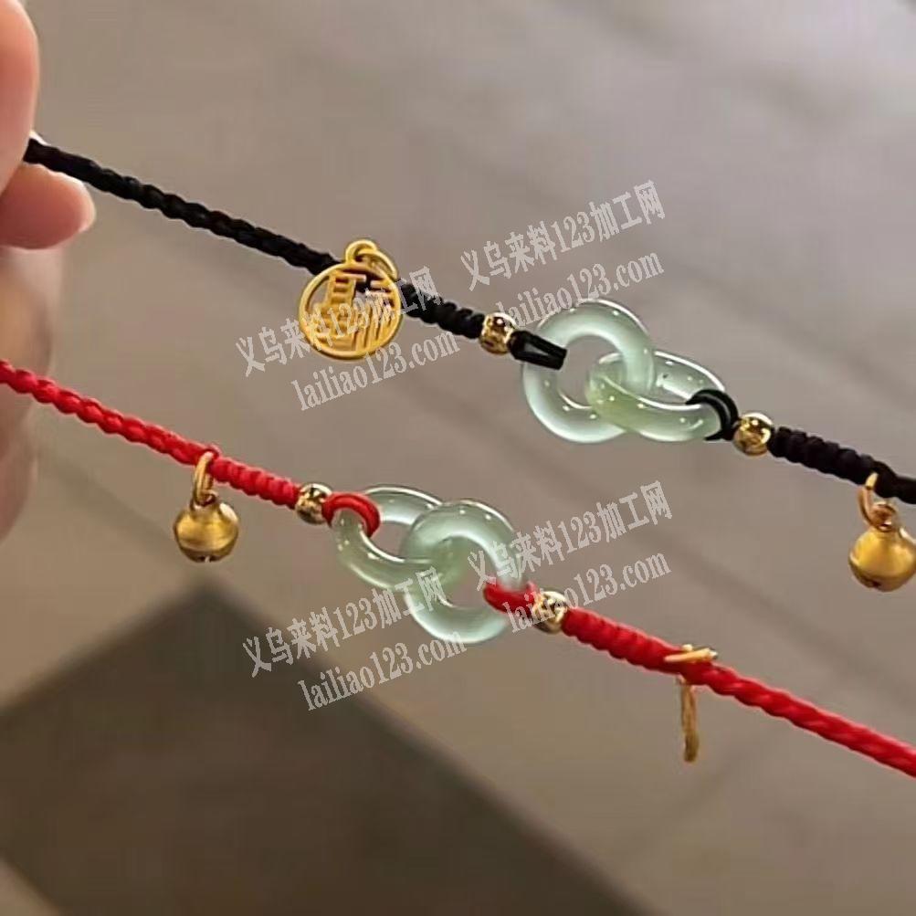 长期有手链编织的手工活外发加工《发外地做