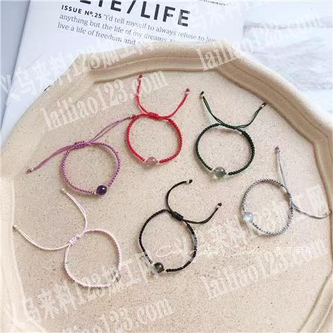 长期有手链编织的手工活外发加工《发外地做