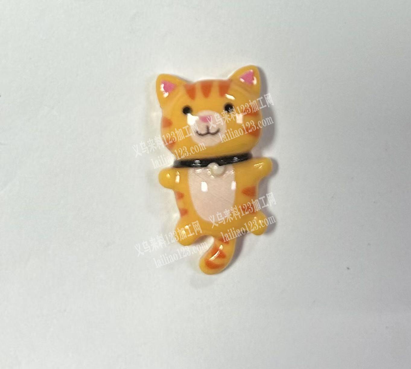 公司寻UV喷彩印树脂饰品配件加工厂，（高