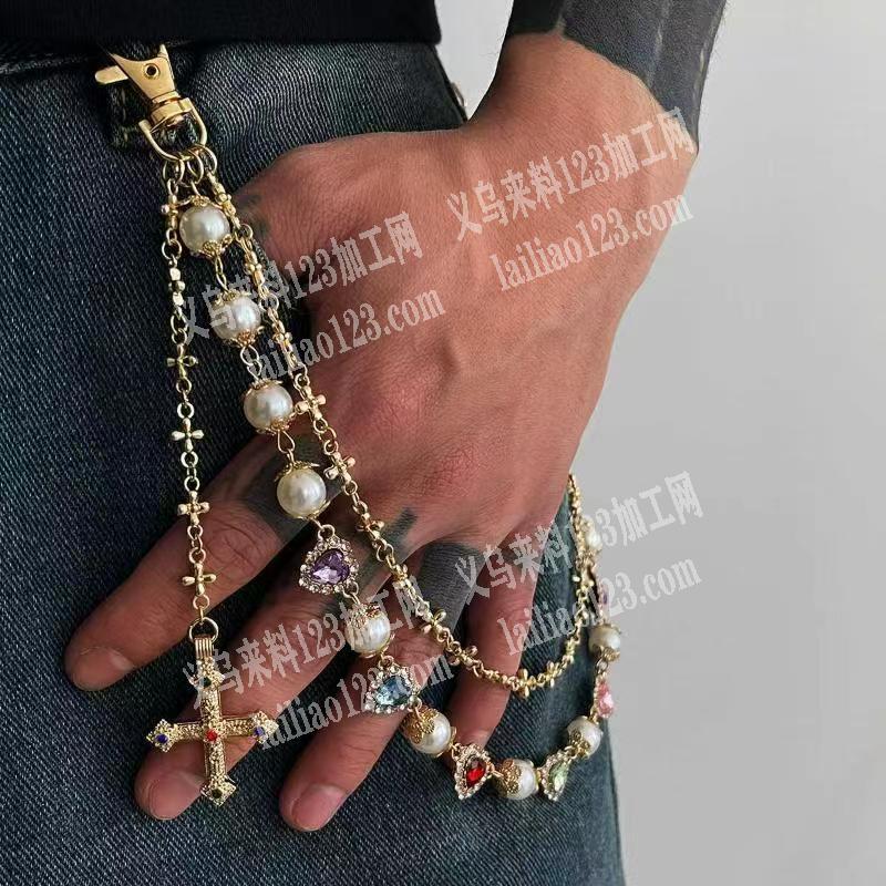 【手工链成品订单】这个裤子挂链饰品成品订