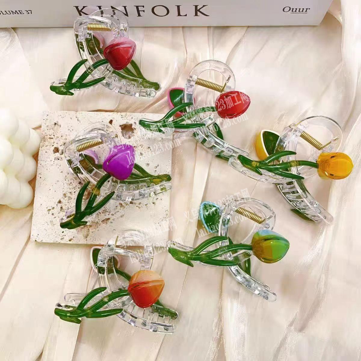 如图，寻找专业做郁金香抓夹的工厂，有意者