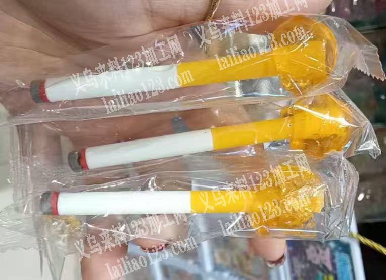 大量棒棒糖处理，如图，抽烟款式的棒棒糖，