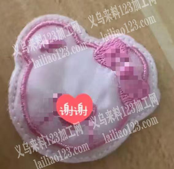 缝制外发加工，如图，寻找加工厂刺绣棉包装