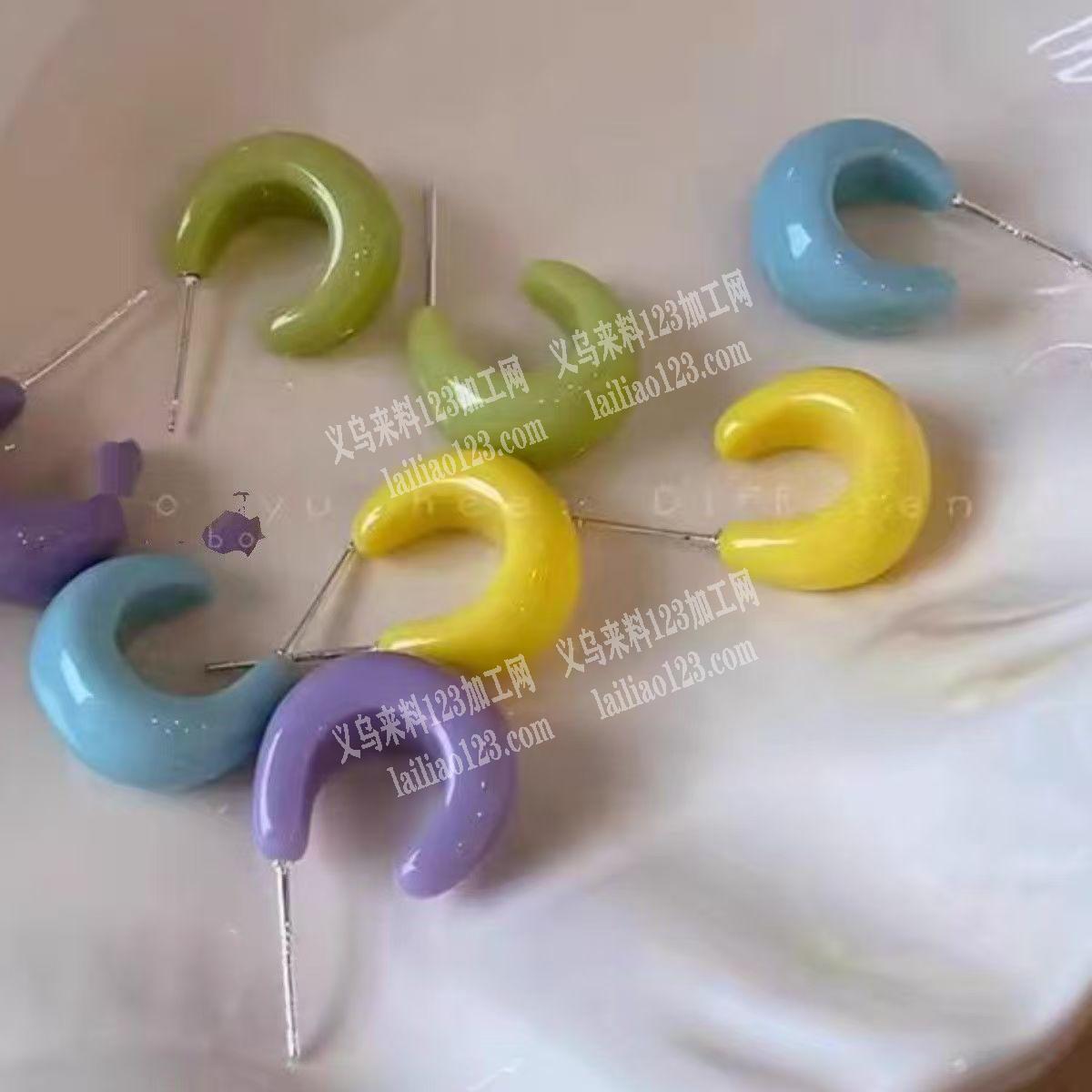 长期有亚克力大c耳环订单，如图，寻找专业