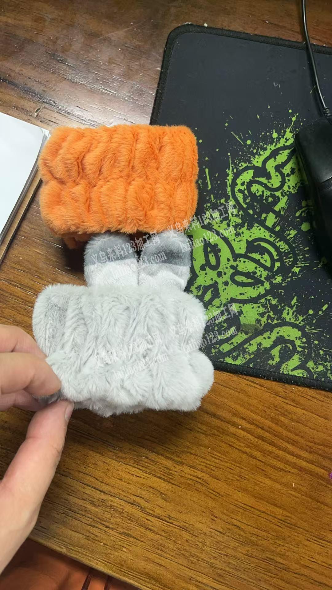 毛绒吸水手腕带4.5万订单外发加工，寻找