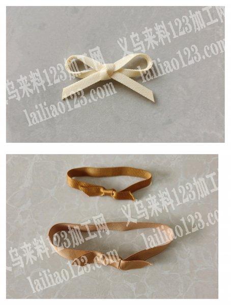 本饰品加工厂承接 绕线蝴蝶结 绕头箍 绕毛夹子等手工活 有需