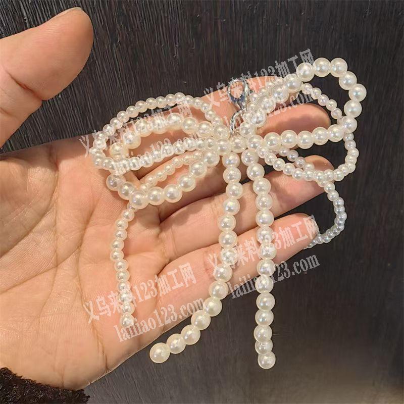 大量穿珠子邦蝴蝶结，如图，有订单，寻找加