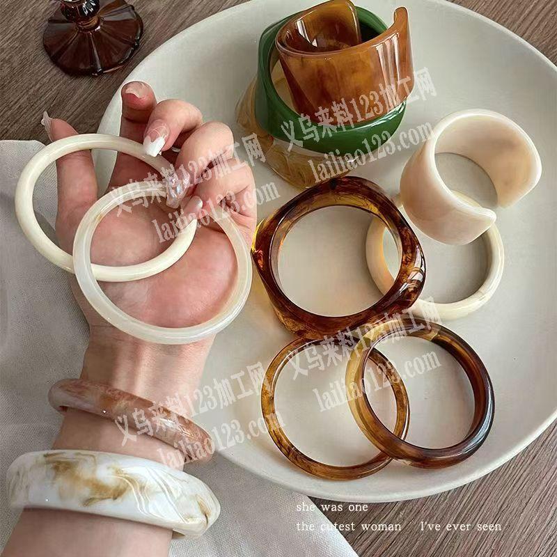 树脂手镯订单，如图，寻找专业做这个树脂手