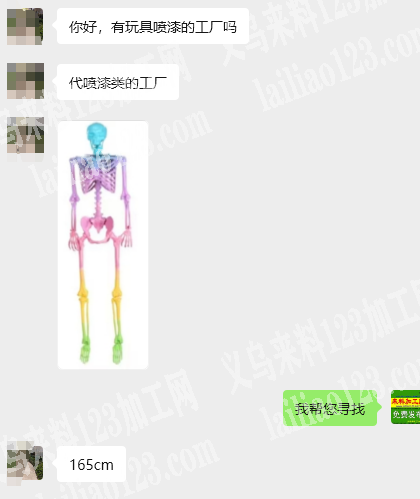 老板委托寻找：喷漆外发加工，寻找专业做这