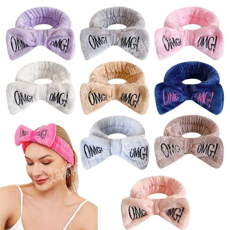 束发带蝴蝶结发带订单，如图，毛绒发带订单