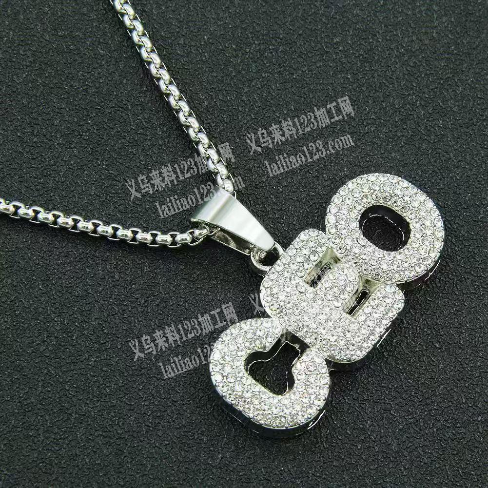 项链字母吊坠订单，如图，寻找源头饰品工厂