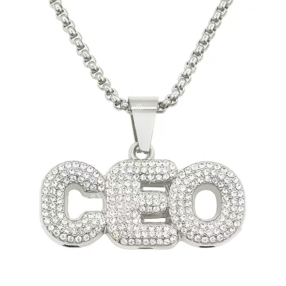 项链字母吊坠订单，如图，寻找源头饰品工厂