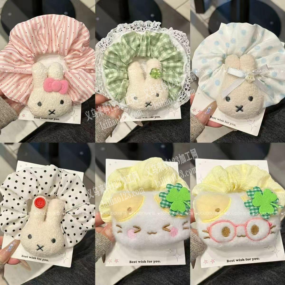 《订单量大》毛绒布艺公仔头订单，如图米菲