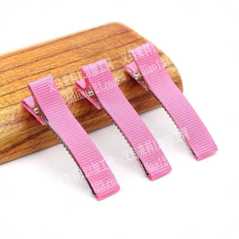 《发外地》织带贴发夹，包鸭夹的手工活外发