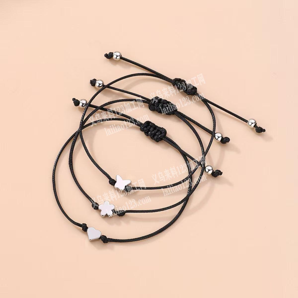 大量手工活外发，简单串珠+编织+打结外发