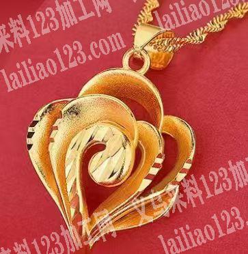 项链吊坠订单，如图，寻找源头工厂，请联系