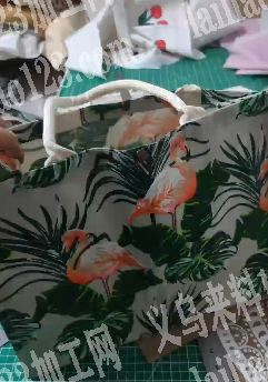 如图，帆布袋手提袋外发加工，数量2万个，