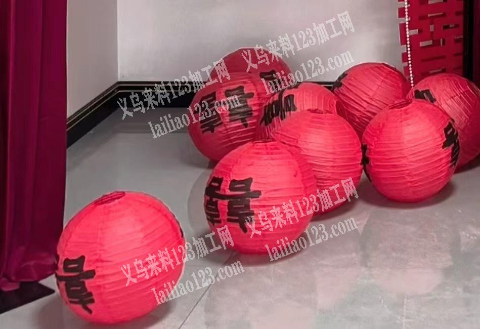 寻找在纸质一次性灯笼厂家【有订单】如图，