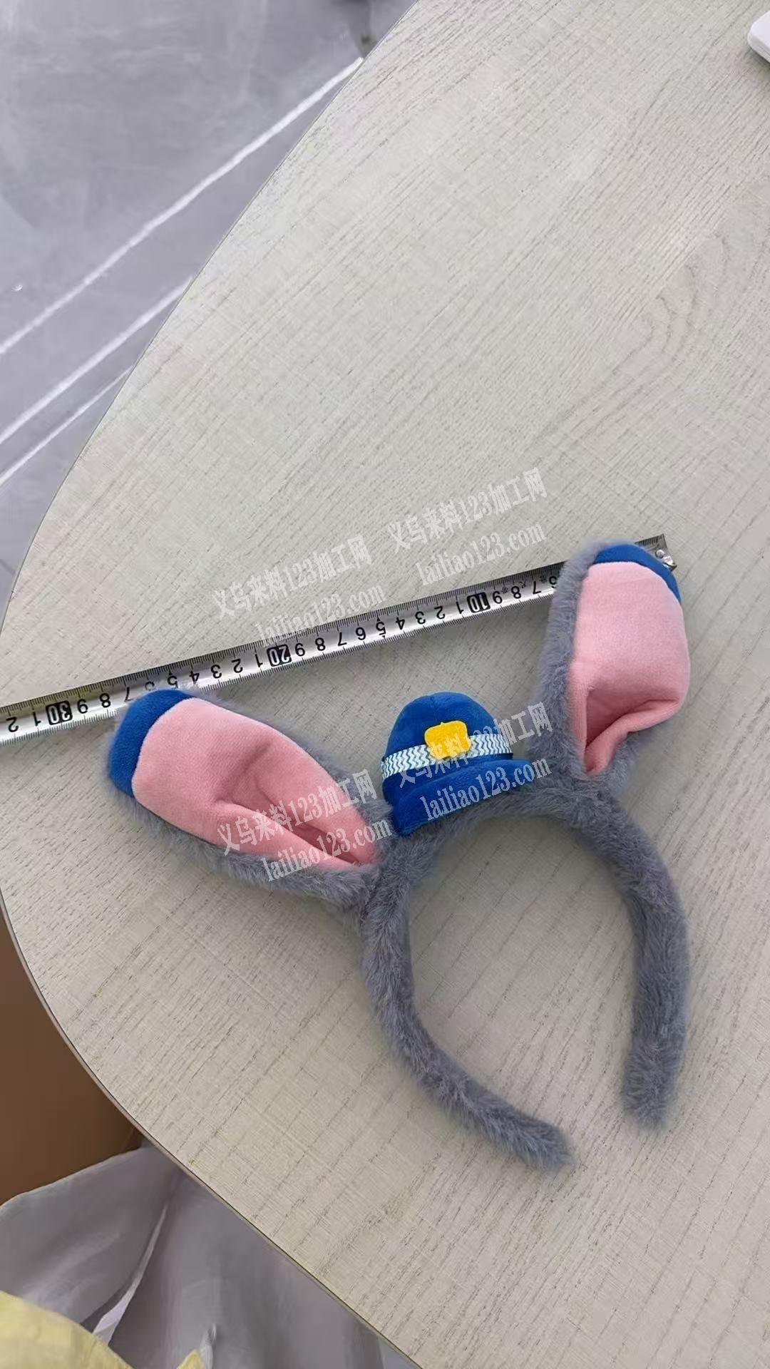 如图毛绒发箍有订单，找现货，