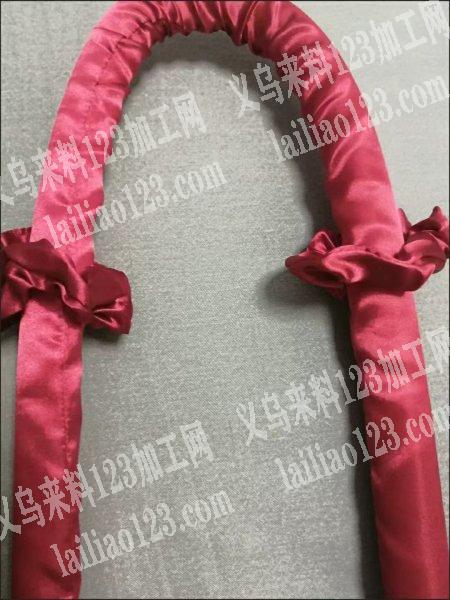 布艺卷发棒订单，如图，寻找专业做这个布艺