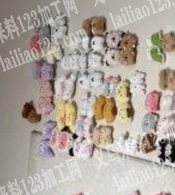 卡通公仔手工活外发《翻面，充棉，打胶枪手