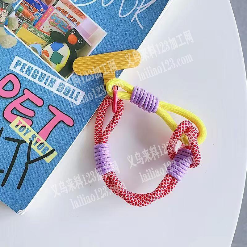 编绳手工活外发《发外地做》如图一套饰扣编