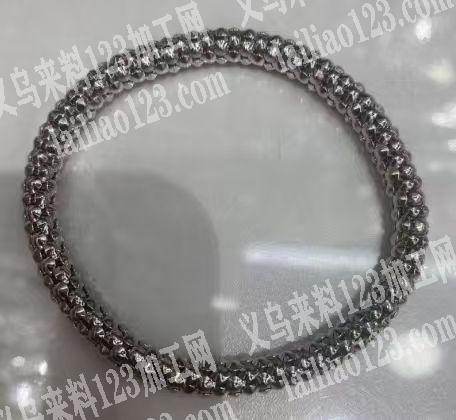 玉米链订单，如图，寻6.0玉米带孔穿弹力