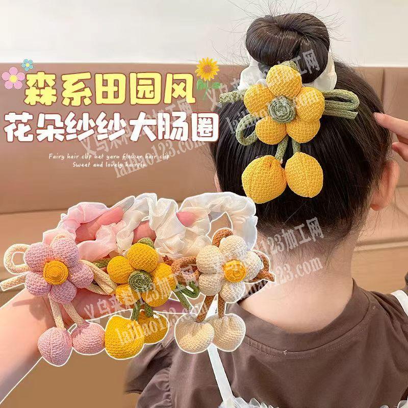 寻找生产如图布艺花朵的工厂，请联系详谈。