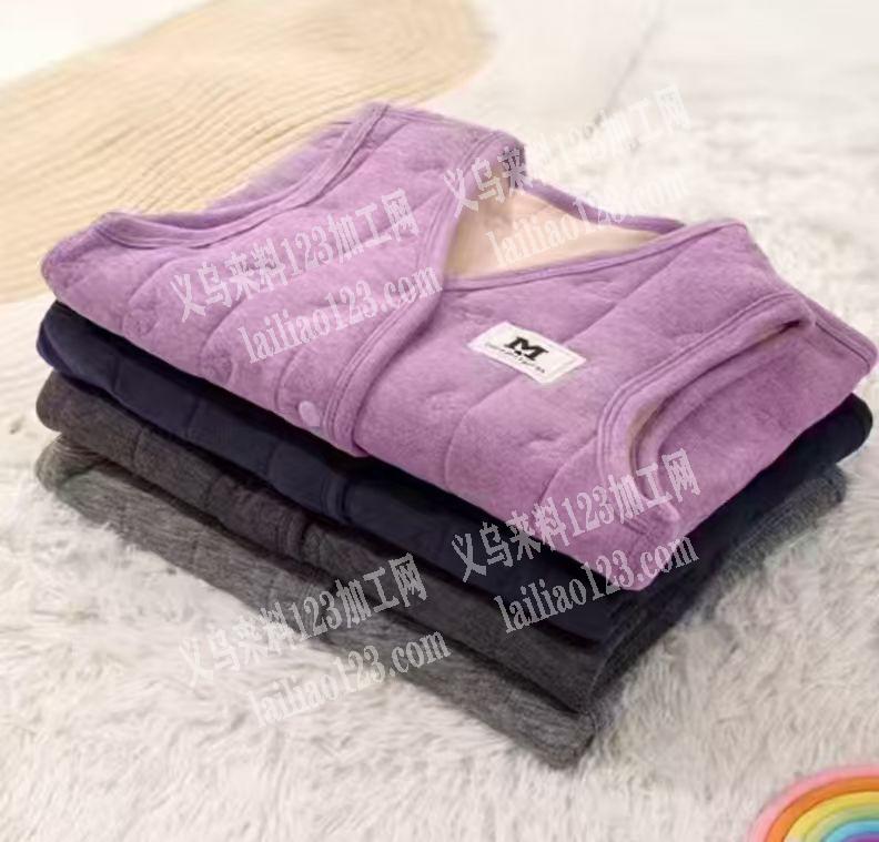 《可发外地》背心订单外发加工，如图，大量