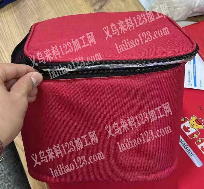 寻找箱包工厂，如图收纳包订单外发，寻找专