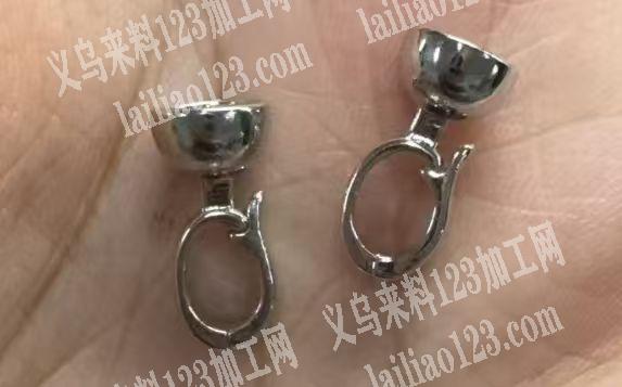 材质铜，铜饰品扣订单，如图，寻找工厂，有