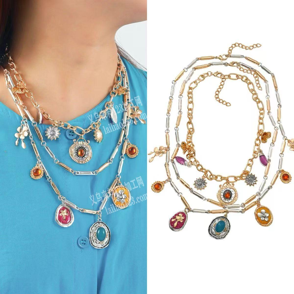 公司手工项链成品订单，如图，寻找成品工厂