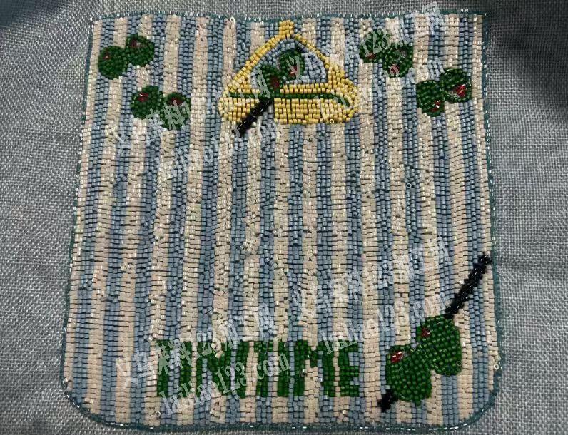 机绣米珠的加工活，寻找会做的加工厂，有意