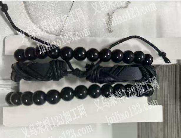 手链穿珠子编织的手工活外发，寻找会做的手